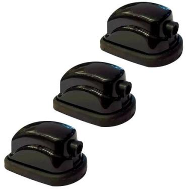 Imagem de 3 canoas simples para bumbo modelo concept - preto pac120pr - RMV