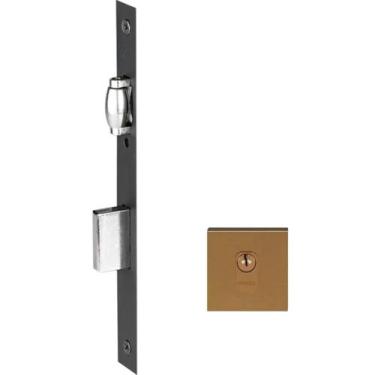 Imagem de Fechadura Pado Rolete RQ Dourado Fosco Broca 70mm Buz 74mm