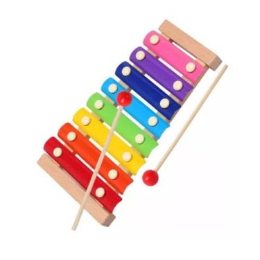 Imagem de Brinquedo Educativo Coordenação Motora Madeira Original  Brinquedo Ani
