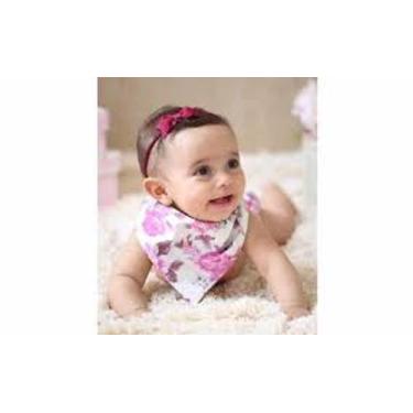 Imagem de Babador bandana Infantil - Menina