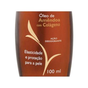 Imagem de Óleo de Amêndoas com Colágeno Corporal Nova Muriel - 100ml