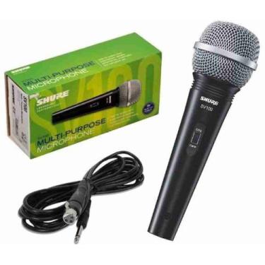 Imagem de Microfone Profissional Shure Sv100 C/ Cabo Garantia 2 Anos