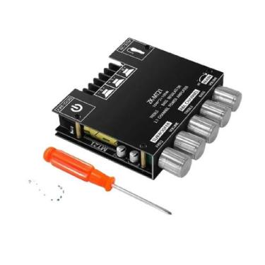 Imagem de Módulo Placa Amplificador 2.1 Bluetooth 100W Rms ZK-MT21 - ATMX