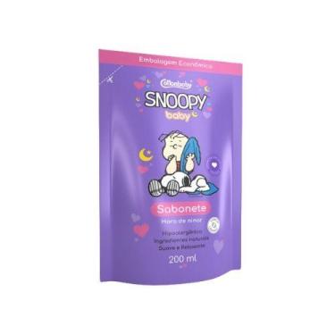 Imagem de Sabonete liquido cottonbaby snoopy refil 200ml hora ninar