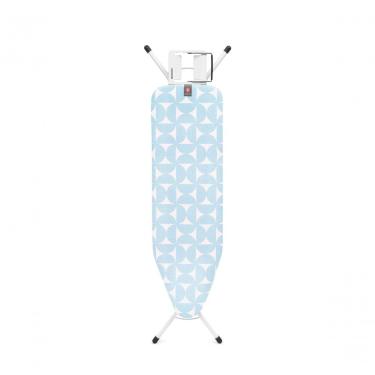 Imagem de Tábua de Passar Fresh Breeze Ajustável Aço Inox Superfície Resistente Branca Brabantia