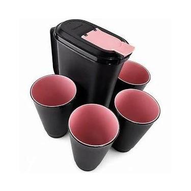 Imagem de Tupperware KIT 4 Copo Allegra + 1 Jarra Perfeita 1,5 L