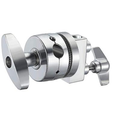 Imagem de SUPON – Adaptador de suporte de cabeça giratória de liga de alumínio multifuncional resistente de 6,35 cm com suporte de cabeça giratória de 1,27 cm, 1,27 cm, 0,95 cm, 0,95 cm, 0,95 cm para suporte de luz, braço extensor, equipamento fotográfico