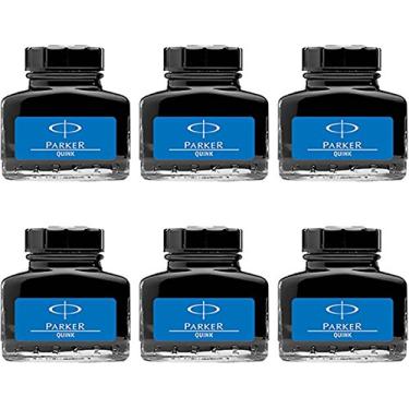 Imagem de Tinta para Caneta Tinteiro Parker Azul Real Lavável 30mL (1 unidade)