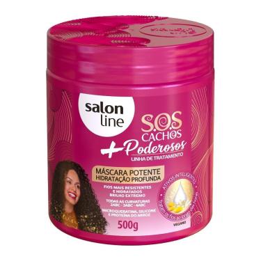 Imagem de Máscara de Hidratação SOS Cachos + Poderosos Salon Line 500g
