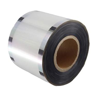 Imagem de 3000 peças de filme selante de copo de plástico bolha para copos de polipropileno com estampa transparente 90 – 105 mm