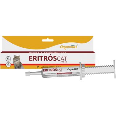 Imagem de Suplemento Mineral Vitamínico Organnact Eritrós Cat Pasta para Gatos - 27 mL