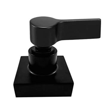 Imagem de Acabamento Registro Quadrado C-65 Preto Abs Padrão Deca