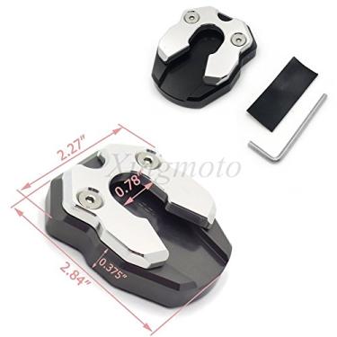 Imagem de NBX- Placa de suporte lateral CNC preta para suporte compatível com Yamaha Nmax155 N-Max 155