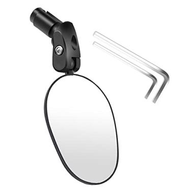 Imagem de CLISPEED 1 Unidade Espelho De Bicicleta Espelhos Espelho De Guidão De Bicicleta Espelho Do Guidão Espelho Retrovisor Ap Quadro Grande Equipamento De Ciclismo