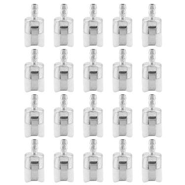 Imagem de Filtro De Gás Combustível De 20 Pces, Substituição Do Filtro De Combustível Do Metal, Ferragem Da Linha Do Filtro De Gás Do Motor Para O Aparador Da Corda