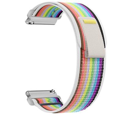 Imagem de Pulseira de nylon compatível com Samsung Galaxy Watch 7/FE/6/5 Pro 4 3/Watch 4 6 Classic/Active/Gear S2 S3 Frontier, pulseira esportiva de 20 mm e 22 mm para Galaxy Watch de 47 mm, 43 mm, 45 mm, 40