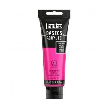 Imagem de Tinta Acrílica Liquitex Basics 118ml 987 Flourescent Pink
