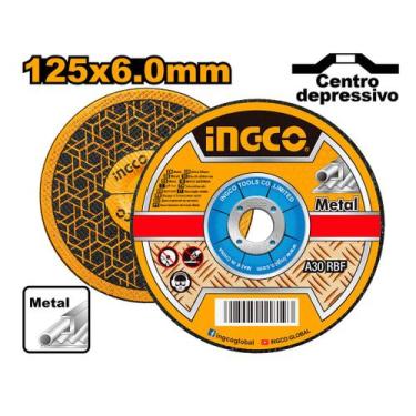 Imagem de Disco Desbaste Metal 5"6.022.2 mm INGCO