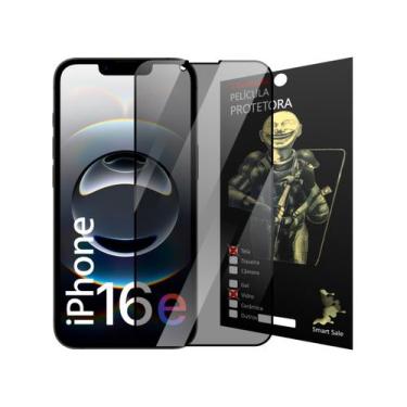Imagem de Kit Duas Películas 3D Anti Curioso Para iPhone 16e 5G 6.1" - Smart Sal