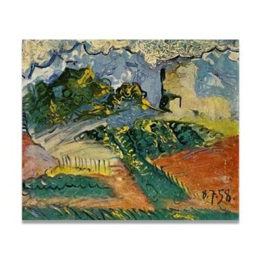 Imagem de Murais The Torn Hole Diego Rivera – Arte do Realismo Socialista Mexicano, Muralista do Século 308, Coleção Clássica do Museu de Nova York para Decoração de Casa 40 x 48 cm