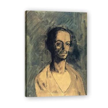 Imagem de Gazing Diego Rivera Murals - Arte de realismo socialista mexicano, muralista do século 1142, coleção clássica do museu de Nova York para decoração de casa 60 x 84 cm