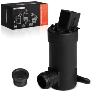 Imagem de A-Premium Bomba de lavagem de para-brisa frontal compatível com Hyundai Elantra, Sonata, Santa Fe, Tucson, Genesis, Veloster, Azera, Elantra Coupe, Elantra GT, Genesis Coupe, Tiburon & Genesis G80