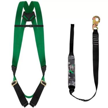 Imagem de Conjunto de Cinto de Segurança CG700E + Talabarte 344AB - Carbografite