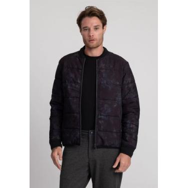 Imagem de Jaqueta Docthos Slim Puffer Estampa Camuflado, 003 preto, G