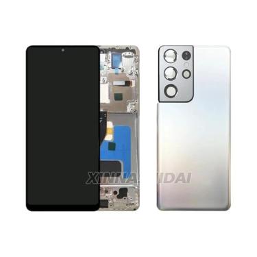 Imagem de Tela OLED De Tamanho Pequeno Para Samsung Galaxy S21 Ultra, Montagem D