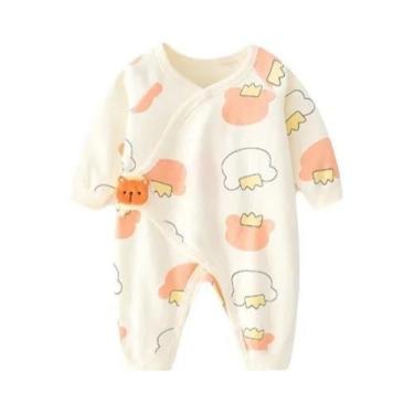 Imagem de Macacão de Algodão para Bebê Recém-Nascido - Primavera/Outono, 3 milhõ