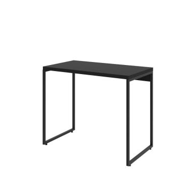 Imagem de Mesa Dynamica 90x50x75cm Preto ônix - Est.preta Preto ônix - Est.preta