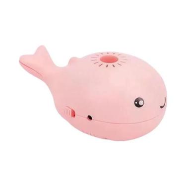 Imagem de Brinquedo Interativo Para Gatos Em Forma De Baleia Com Ventilador USB 