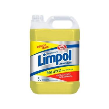 Imagem de Detergente Liquido Limpol 5 Litros Com Glicerina Neutro