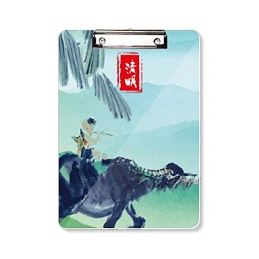 Imagem de Placa de suporte para pasta, vinte e quatro termos solares, placa de apoio A4