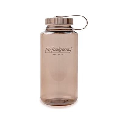 Imagem de Nalgene Garrafa de água Sustain Tritan sem BPA feita com material derivado de 50% de resíduos plásticos, 946 ml, boca larga, Mocha