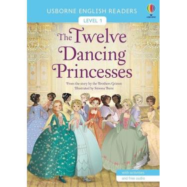 Imagem de The Twelve Dancing Princesses - Usborne English Readers - Level 1 - Bo