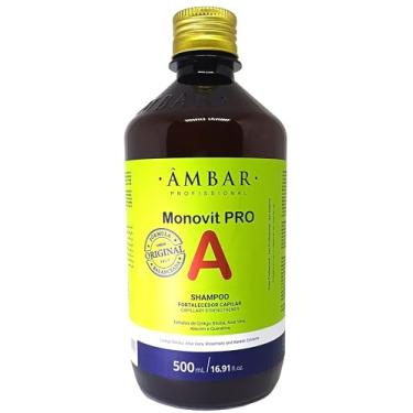 Imagem de Ambar Monovit Pro A, Shampoo Fortalecedor Capilar, Aloe Vera e Queratina, 500ml