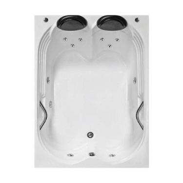 Imagem de Banheira Dupla Completa com Hidro  Olinda - Brasil Banheiras, 1,40X1,2