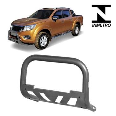 Imagem de Parachoque Quebra Mato Frontier 2017 Com Chapa Grafite - CCF