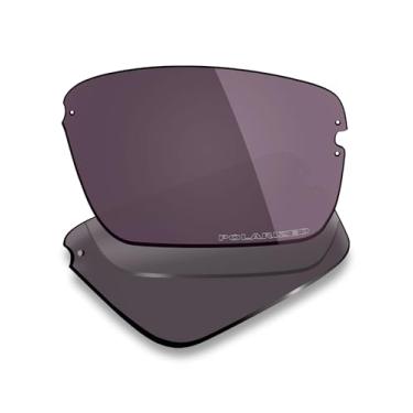 Imagem de Mryok Lentes de reposição ultra polarizadas para óculos de sol Costa Del Mar Galveston, HD Polarized, proteção UV, resistente a impactos e ajuste perfeito - Irídio cinza