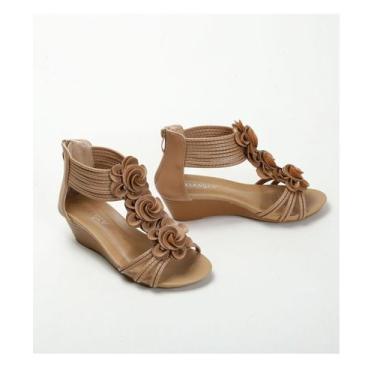 Imagem de Sandals Wedge Slippers, sapatos para mulheres, tamanho 36 - Omkarsy Of