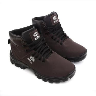 Imagem de Bota Masculina Adventure Cano Médio Confortável e Resistente para Tril