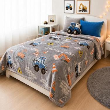 Imagem de Cobertor Mágico Camesa Infantil Brilha No Escuro 150x220cm Aveludado, 
