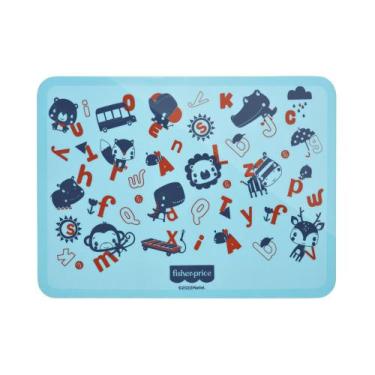 Imagem de Jogo Americano De Silicone Estampado Yummy! Azul Fisher-Price - Bb1195