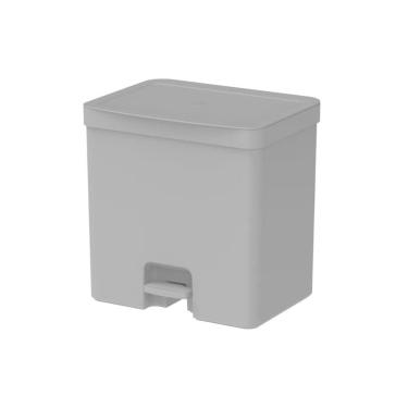 Imagem de Lixeira Com Pedal Trium 20 L Chumbo