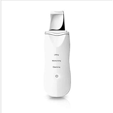 Imagem de ultra-sônica purificador da pele profunda máquina de limpeza facial pá peeling poros facial cleaner rosto purificador da pele elevador máquina