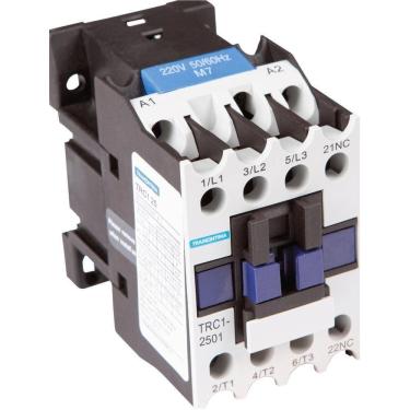 Imagem de Contator Tripolar Trc1-2501 25A 220Vca 1Nf