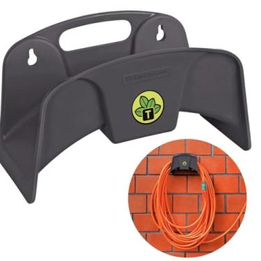 Imagem de Suporte Plástico Enrolador Porta Mangueira Parede Fixo | Tramontina