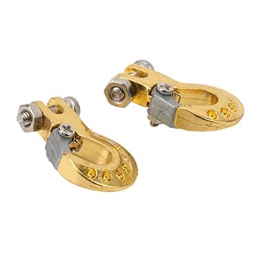 Imagem de Gancho de Escalada RC, Gancho de Reboque RC, Liga de Alumínio Durável, Legal para Carros 1/10 RC (Ouro)