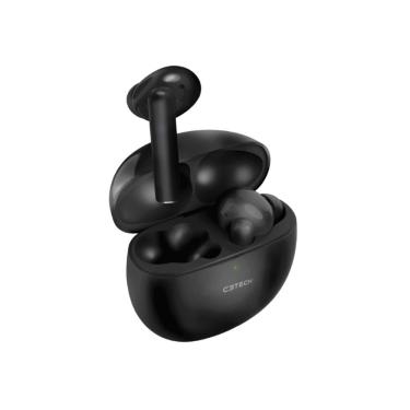 Imagem de Fone de Ouvido Bluetooth Earbud C3Tech - Case Carregador - Microfone - Preto - EP-TWS-60BK